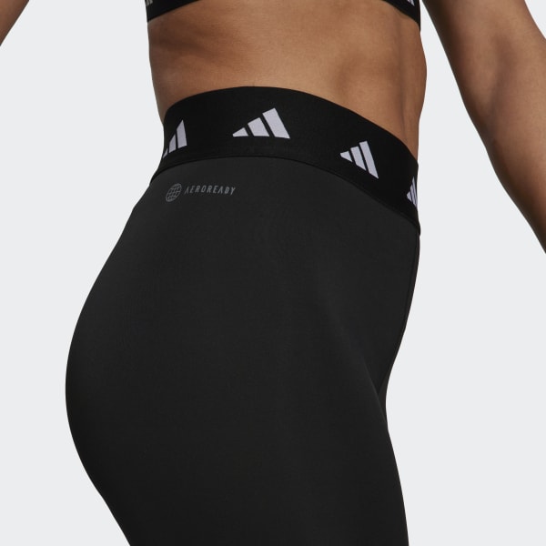 Black Techfit Period Proof 7/8 Tights KH744