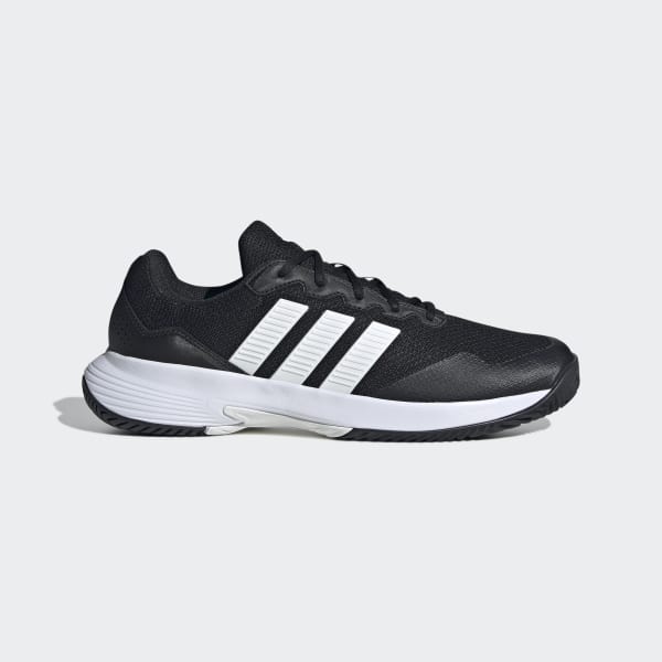 adidas GAMECOURT 2 TENNIS SHOES - Black | Free Shipping with adiClub