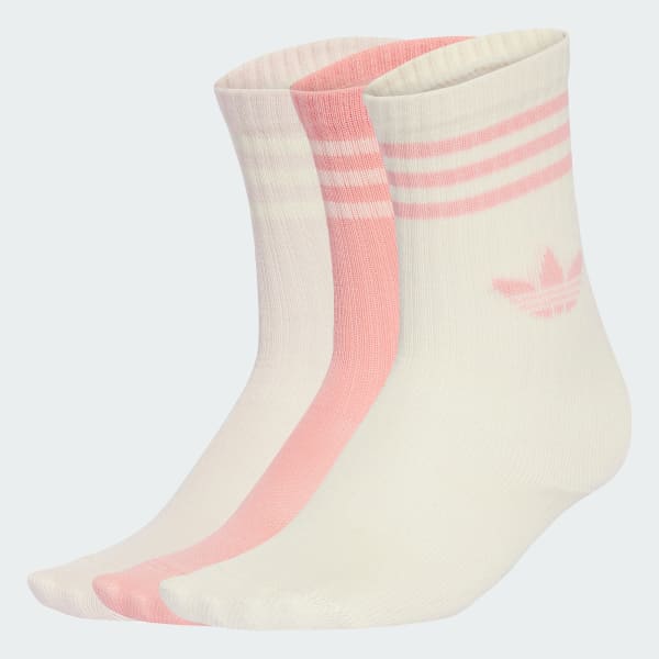 Multicolor Crew Socks 3 Pairs