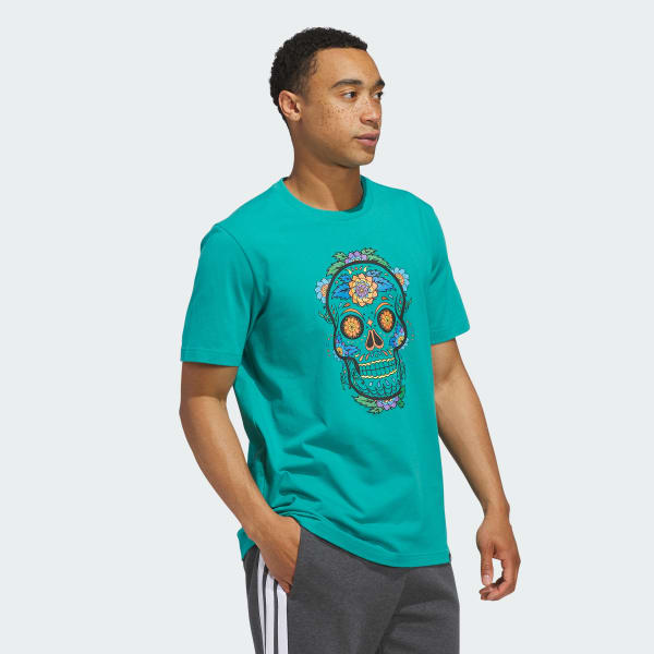 Verde CAMISETA GRAPHIC SUGAR SKULL