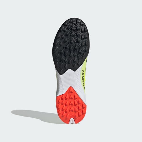 Amarillo Zapatos de fútbol X Crazyfast League Pasto Sintético