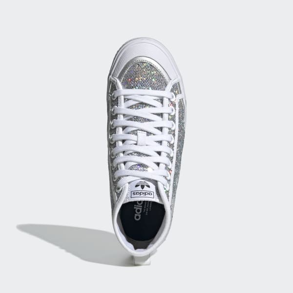 adidas Nizza High Shoes - Silver