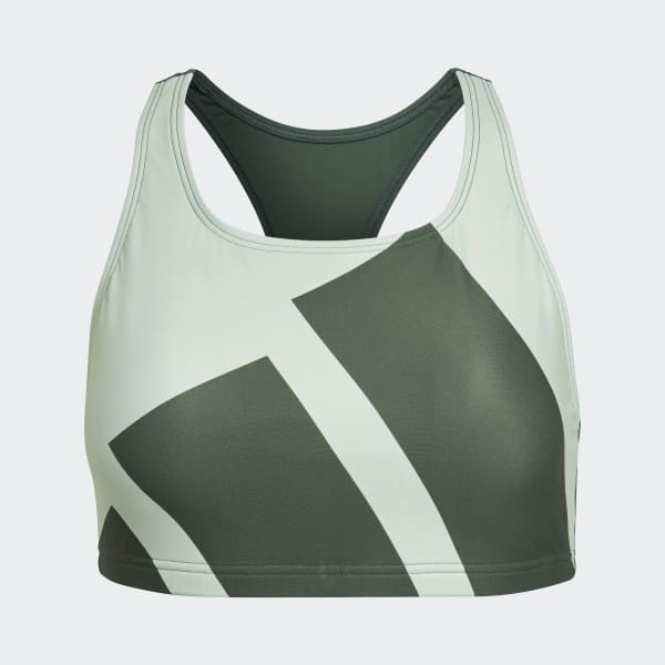 groen Big Logo Graphic Bikini II964