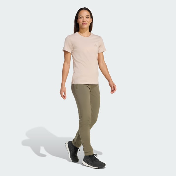 Green Multi Essentials Stretch Pants