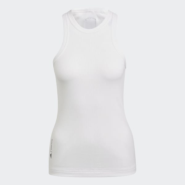 Blanco Camiseta sin mangas Karlie Kloss x adidas Ribbed