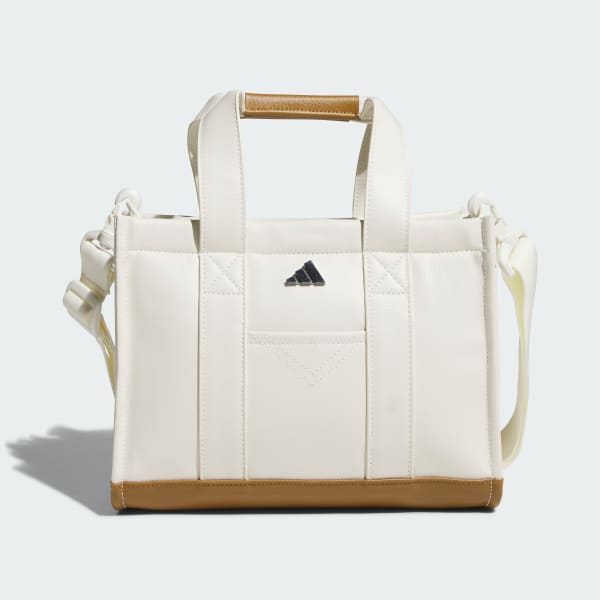 Putih Tas Jinjing Bulat PU