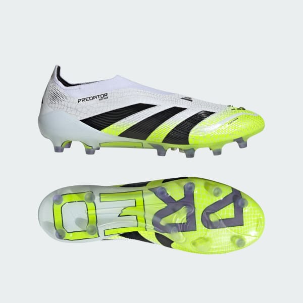Bialy Buty piłkarskie Predator Elite Laceless Artificial Grass