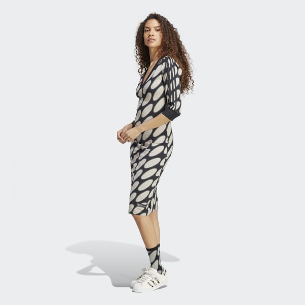 geloof Spektakel Ontvangende machine adidas x Marimekko T-shirtjurk - veelkleurig | adidas Belgium