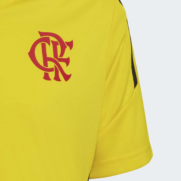 Amarelo Camisa Treino CR Flamengo Condivo 22 TC671