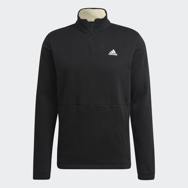 Czerń 1/4 Zip Fleece Track Suit SS510