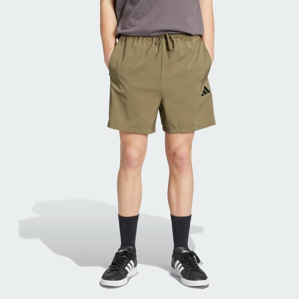 zelená Šortky Essentials 3-Stripes Chelsea