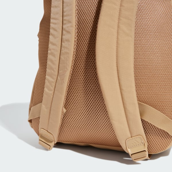 Brown adidas 3 Bar Logo Backpack