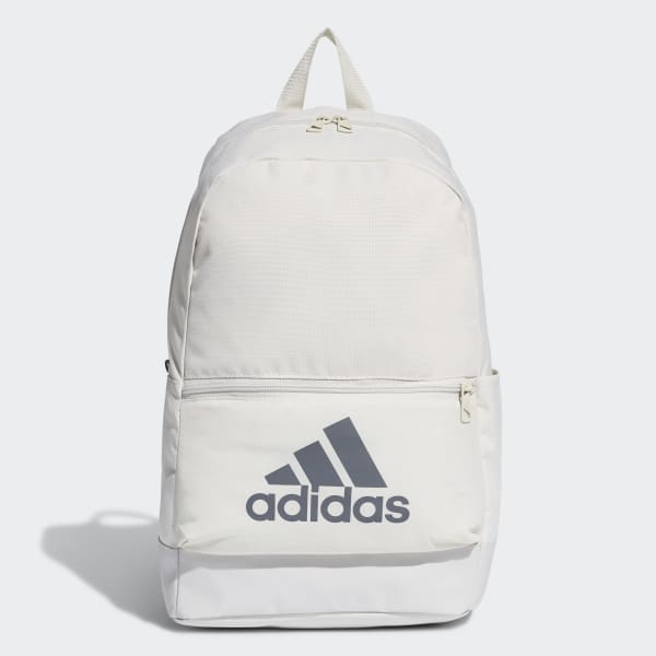 Grey and hot sale white adidas backpack