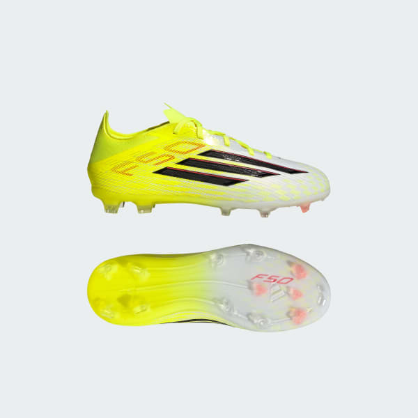 Amarillo Bota de fútbol F50 ELITE césped natural seco