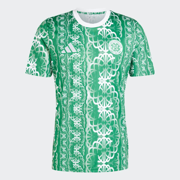 Groen Celtic FC Pre-Match Voetbalshirt