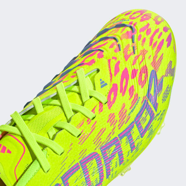 adidas Predator Pro Firm Ground Cleats - Green | Free