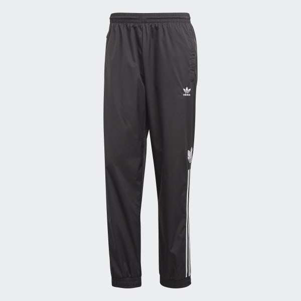 adidas ブラックジャージパンツ Mサイズ　トラックパンツ　トレフォイル 新品 adidas 黒3XL ルーズワイドレッグパンツ トラックパンツ