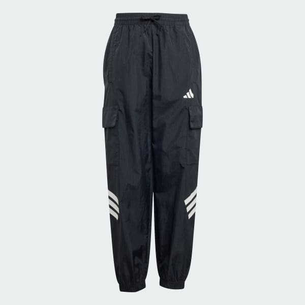 adidas Future Icons 3-Stripes Woven Pants Kids - Black