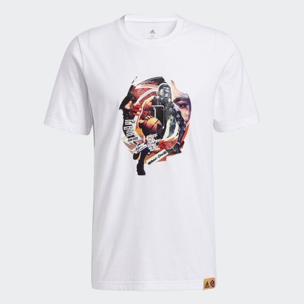 Communicatie netwerk Van streek Voorkeur adidas D Rose Abstraction Tee - White | adidas Philippines