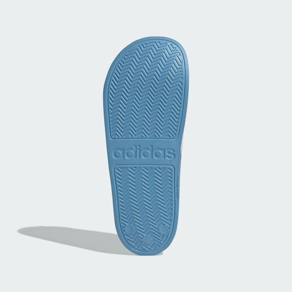 Blue Adilette Shower Slides