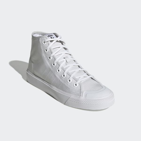 Estereotipo virtual Asesorar adidas Nizza Hi Shoes - White | adidas UK