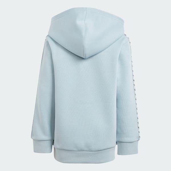 Adidas tape top poly hoodie