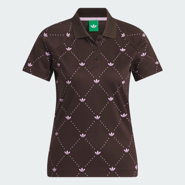 ブラウン 【オリジナルスゴルフ】モノグラム 半袖シャツ