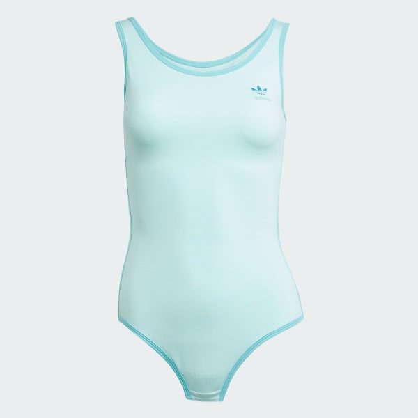 Turquesa Body Adicolor Três Listras