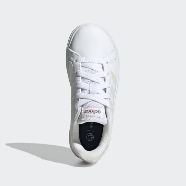 adidas Grand Court 2.0 Tink Tennis Sportswear Shoes - White | Kids'  Lifestyle | adidas US