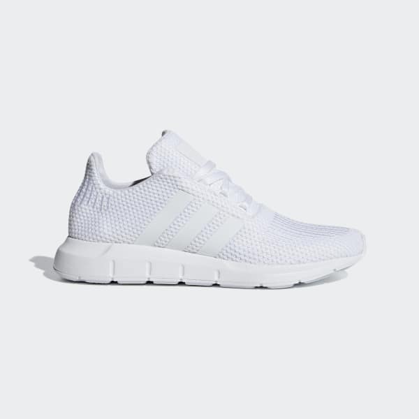 adidas swift run white youth