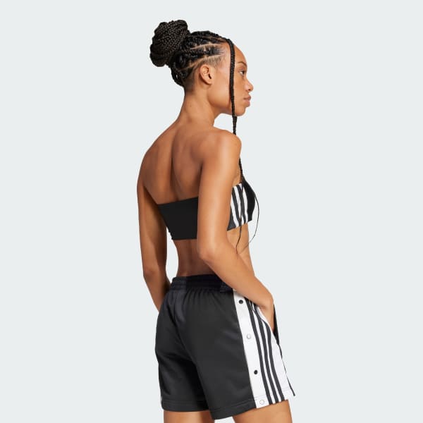 Adidas tube top and shorts set discount