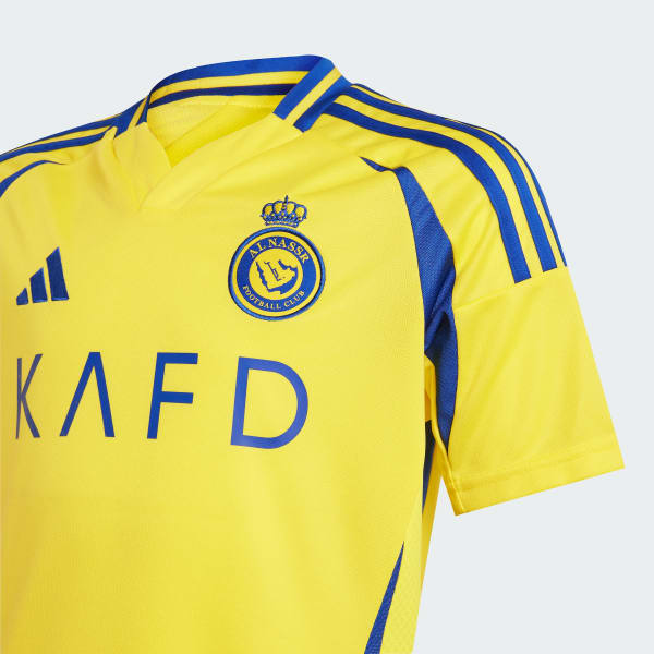 zlutá Domácí dres Al Nassr FC 24/25 Ronaldo Kids