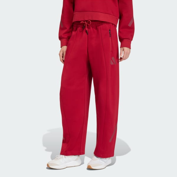 Bordo adidas Z.N.E. Açık Kenar Eşofman Altı