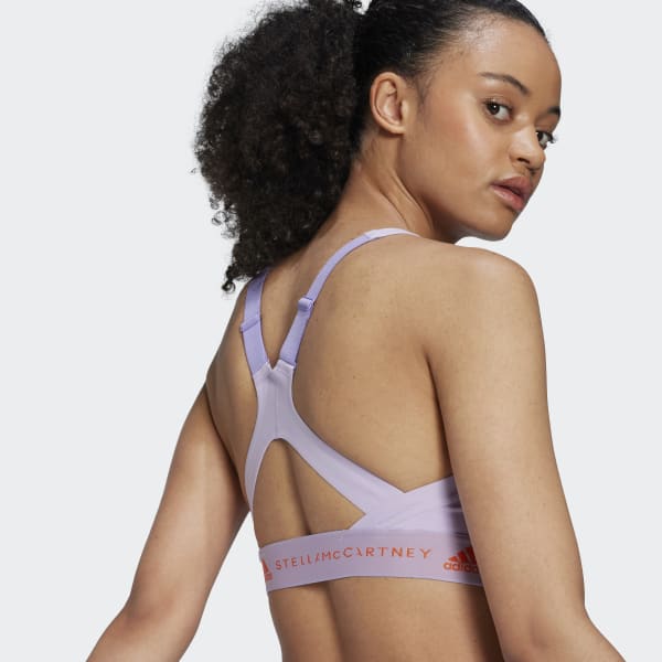 Violet Brassière adidas by Stella McCartney TruePurpose Maintien moyen DL559