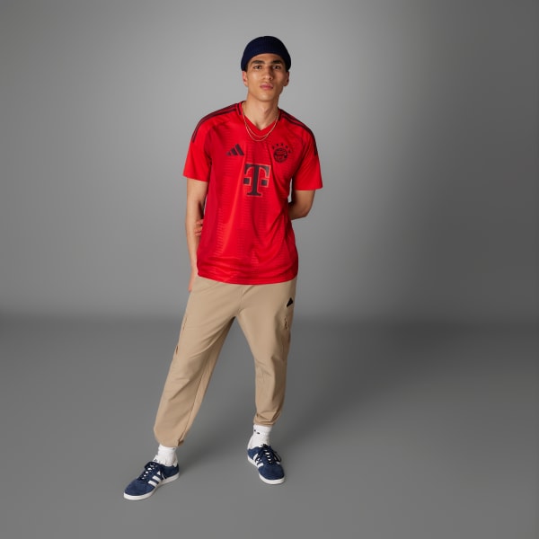 adidas BAYERN MÜNCHEN シャツ 赤 adidas FC Bayern München シャツ - メルカリ