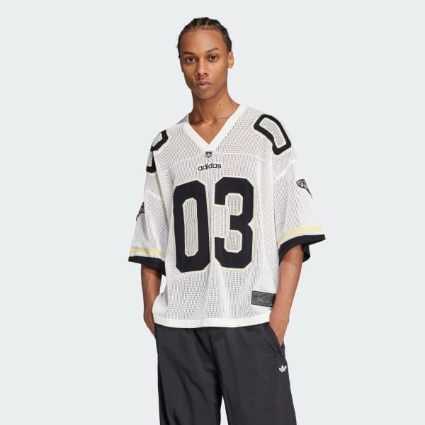 Λευκό Adilenium Season 3 Knit Football Jersey
