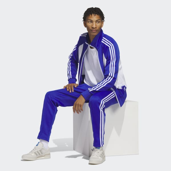 Niebieski Jeremy Scott Zip Pants