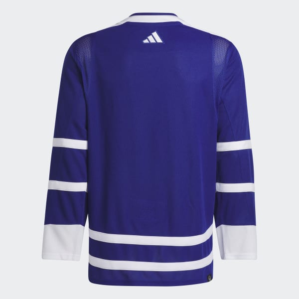 Men's Adidas Royal Toronto Maple Leafs Reverse Retro 2.0 Authentic Blank Jersey