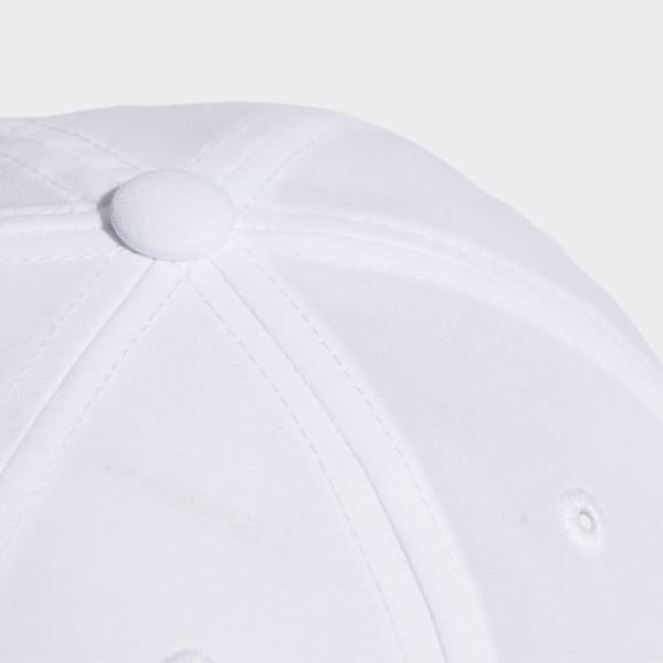 สีขาว หมวกเบสบอลสำหรับวิ่งทรง Six-Panel Essentials AEROREADY