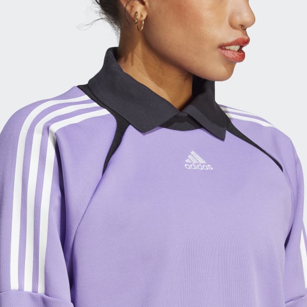 Amerikaans voetbal Wees tevreden hoofdstad adidas Track Sweatshirt - Purple | Women's Lifestyle | adidas US