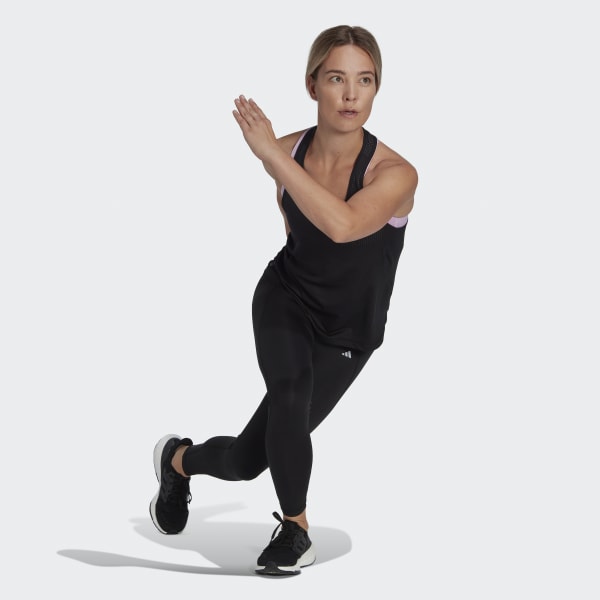 Black Fast Running Tank Top