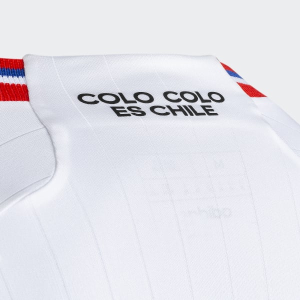 Blanco Camiseta Uniforme Local Colo-Colo 23