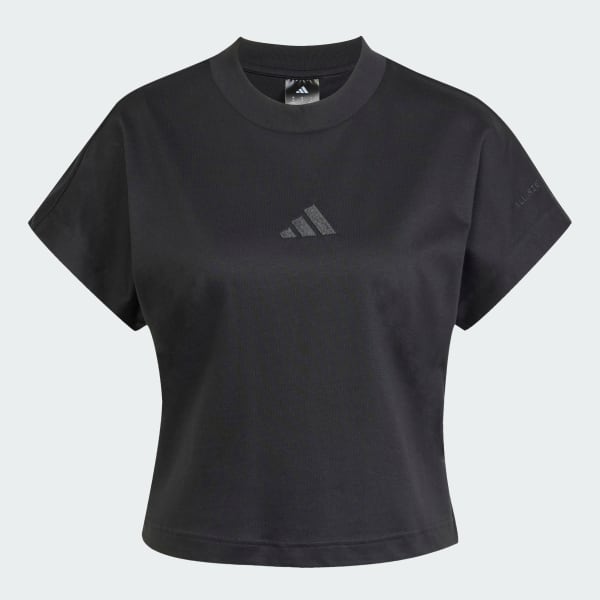 adidas ALL SZN Tee - Black | Free Shipping with adiClub