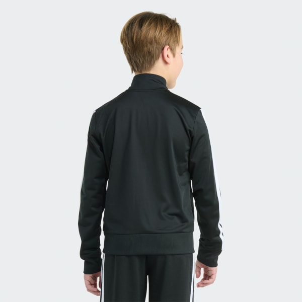 XL　Adidas Everyone Track Top black adidas Long Sleeve Full-Zip Essential Tricot Jacket - Black | Free