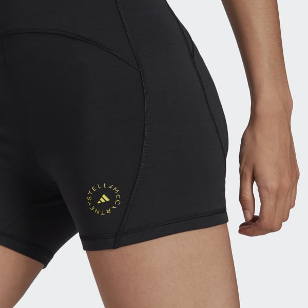 Svart adidas by Stella McCartney TrueStrength Yoga Short Leggings
