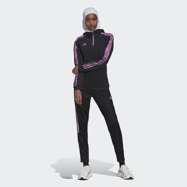 Zwart Tiro Winterized Hoodie WP144