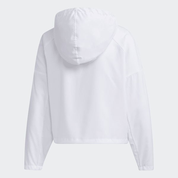 jaqueta corta vento adidas activated cropped feminina