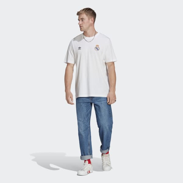 Blanco Camiseta Essentials Trefoil Real Madrid
