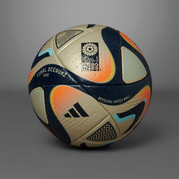 小*背様 adidas サッカーボール OCEAUNZ PRO アディダス Final Oceaunzプロボール - ゴールド | アディダス