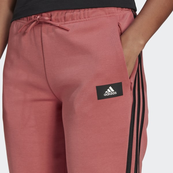 cervená Kalhoty adidas Sportswear Future Icons 3-Stripes Regular Fit Y7724